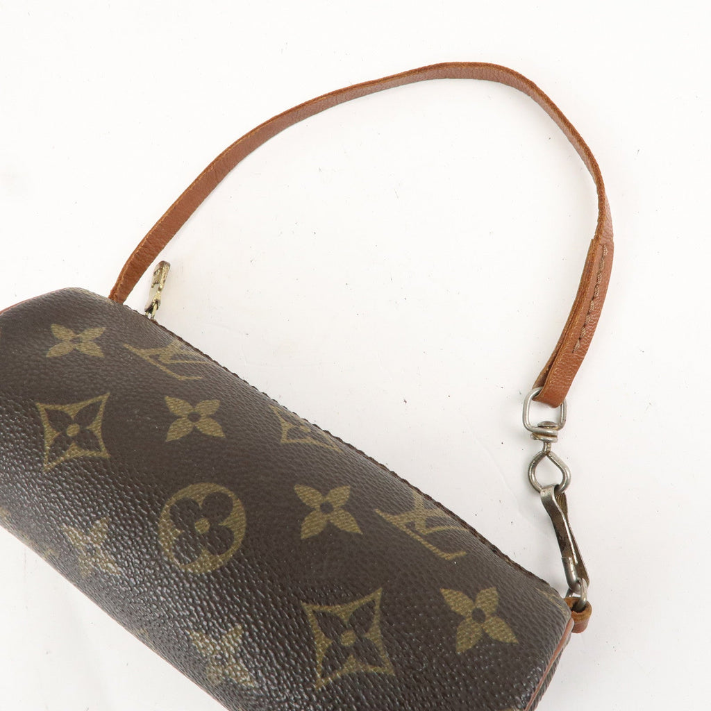 Louis Vuitton Monogram Mini Pouch for Papillon Bag Brown