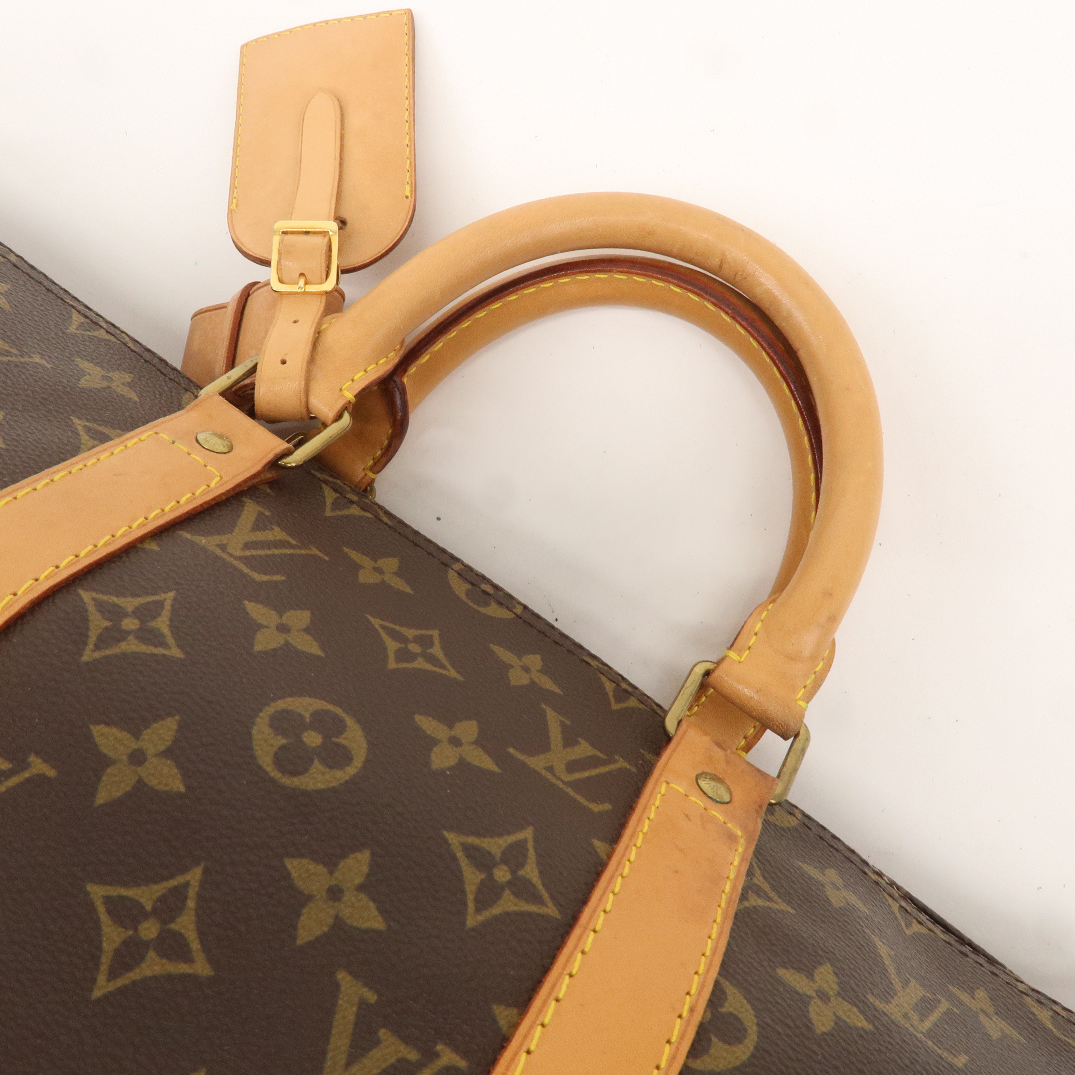 Louis Vuitton Monogram Keep All 50 Boston Bag Brown M41426