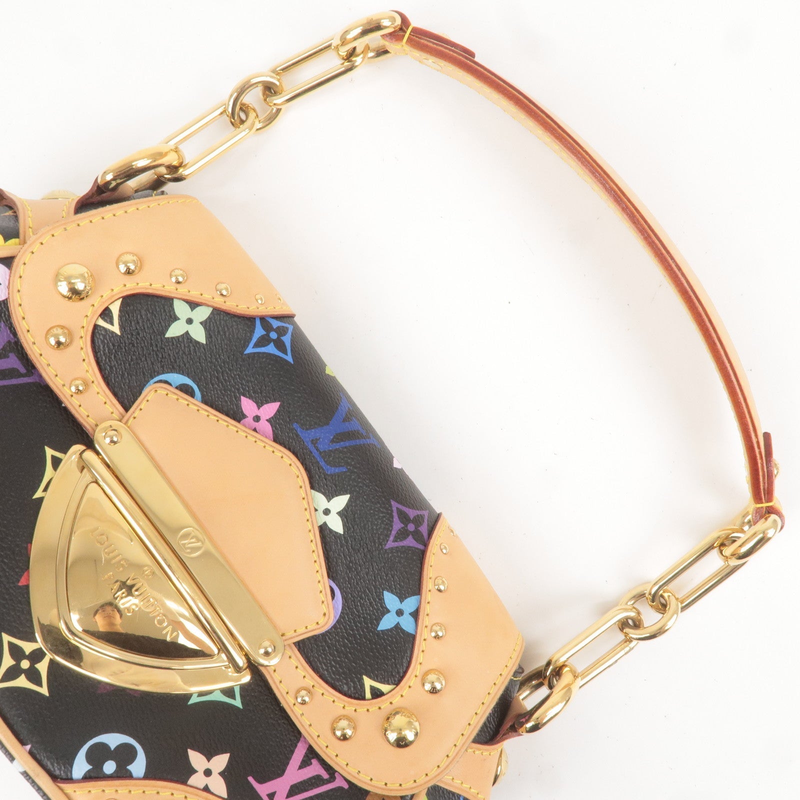 Louis Vuitton Monogram Multi Color Marilyn Hand Bag M40128