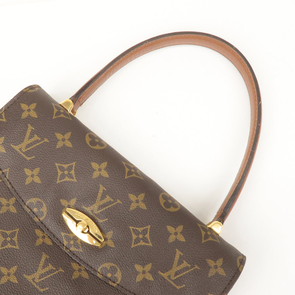 Louis Vuitton Monogram Marzelb Leather Canvas Hand Bag M51379
