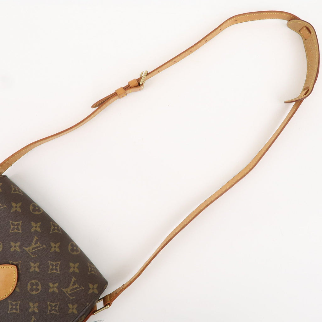 Louis Vuitton Monogram Saint Cloud GM Shoulder Bag Brown M51242