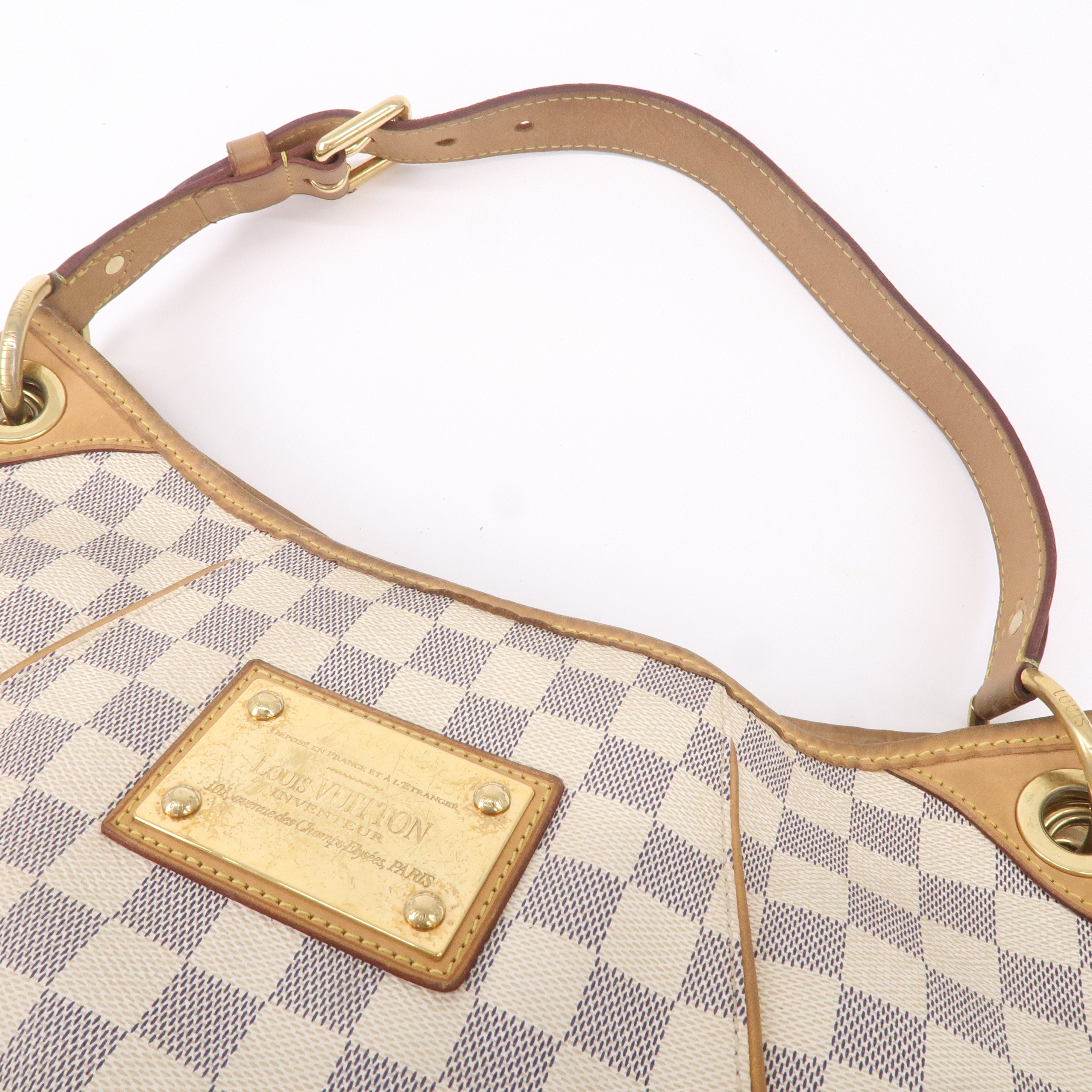 Louis Vuitton Damier Azur Galliera PM Shoulder Bag N55215