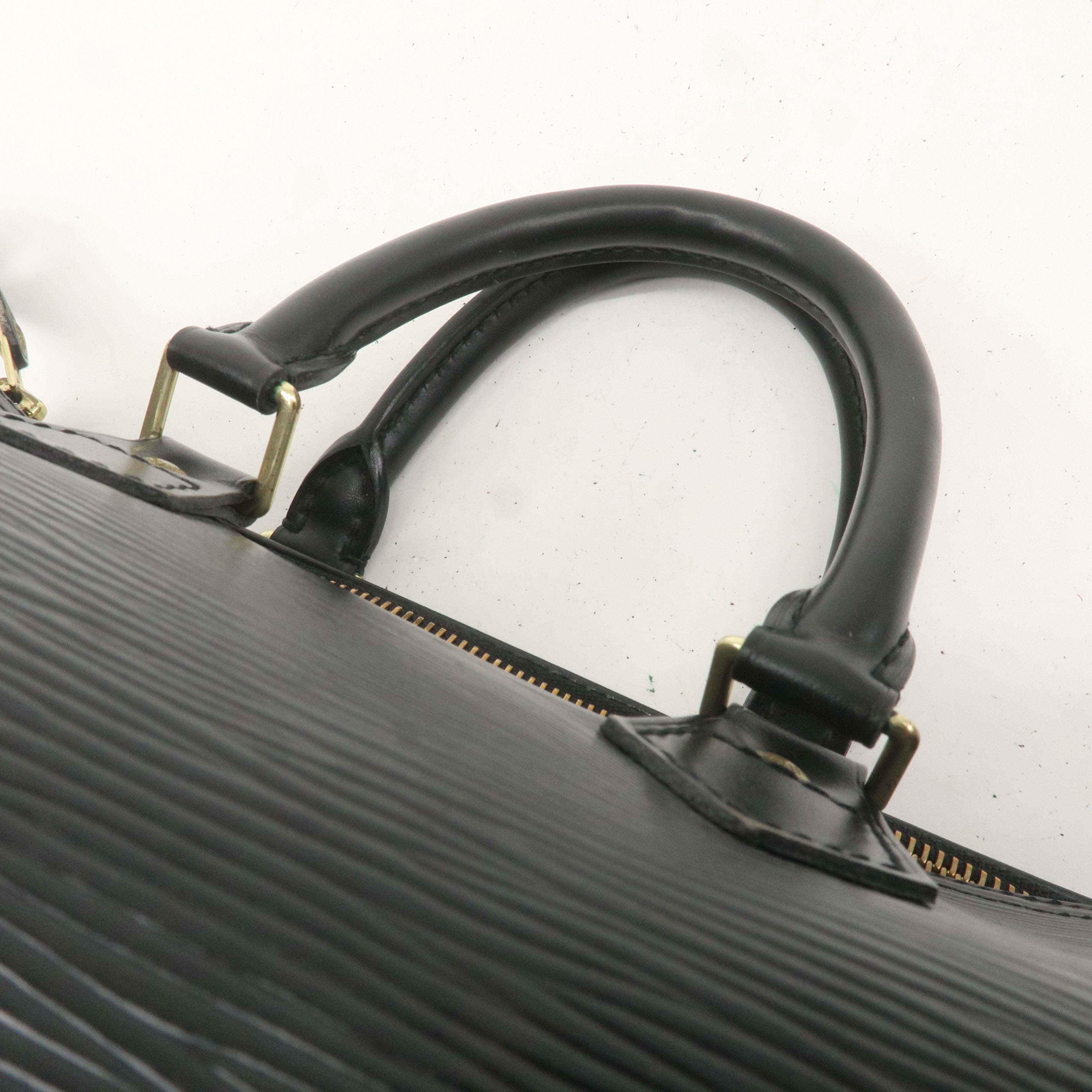 Louis Vuitton Epi Speedy 25 Boston Bag Hand Bag Noir Black M43012
