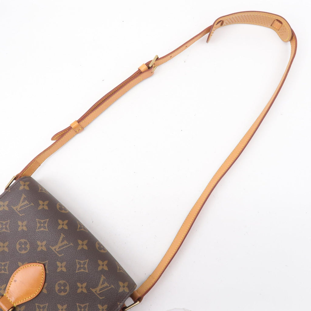 Louis Vuitton Monogram Saint Cloud GM Shoulder Bag Brown M51242