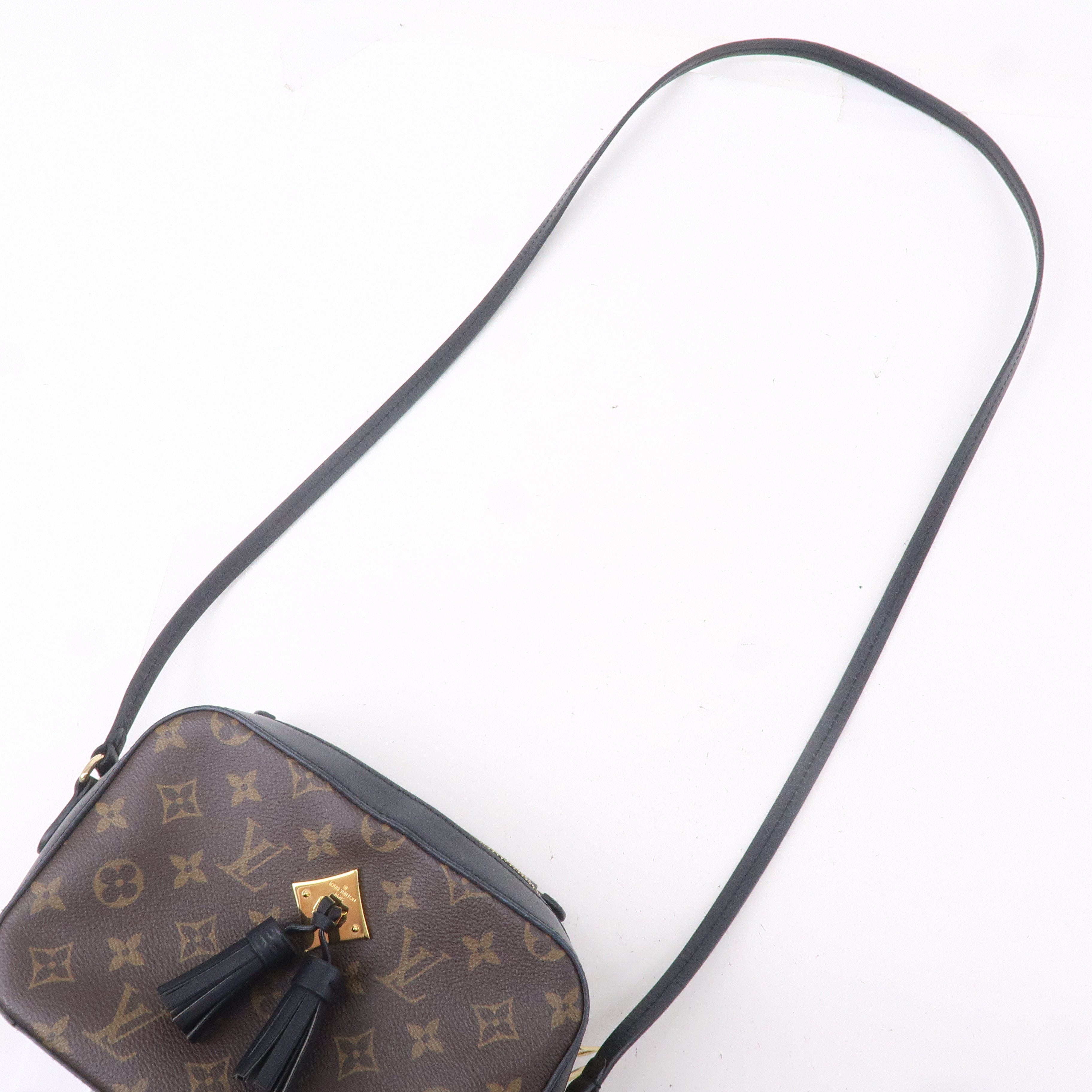 Louis Vuitton Monogram Saintonge Shoulder Bag Brown M43555