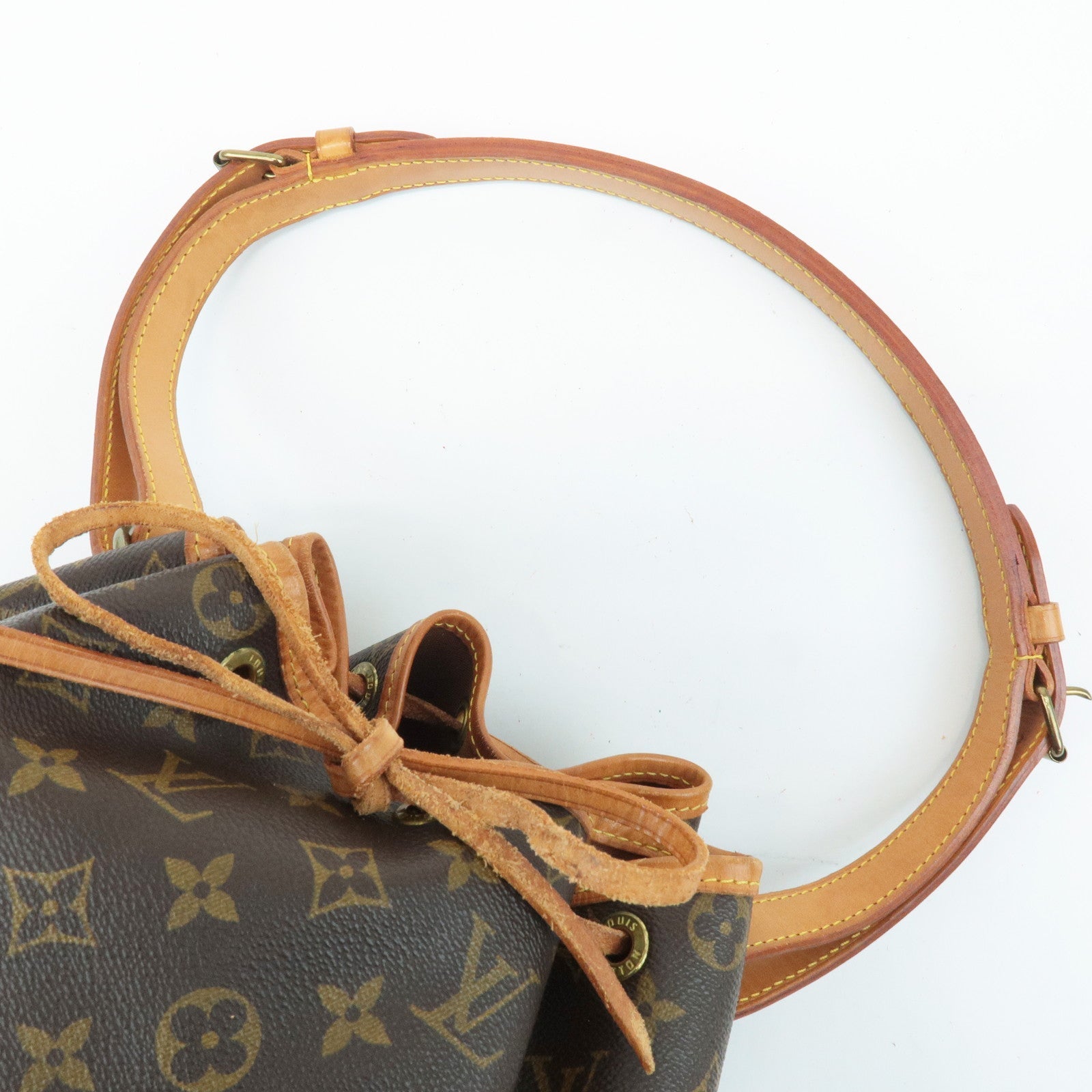 Louis Vuitton Monogram Noe Shoulder Bag Hand Bag Brown M42224