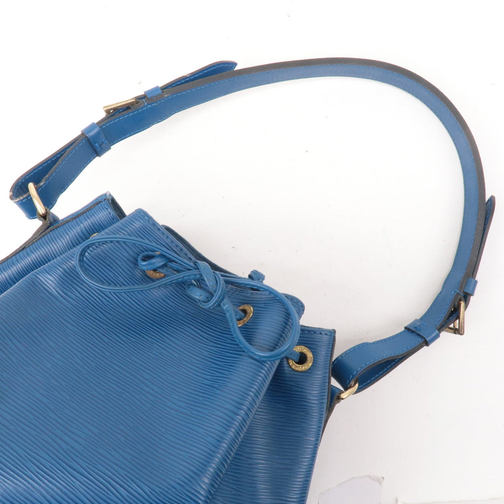 Louis Vuitton Epi Petit Noe Shoulder Bag Toledo Blue M44105