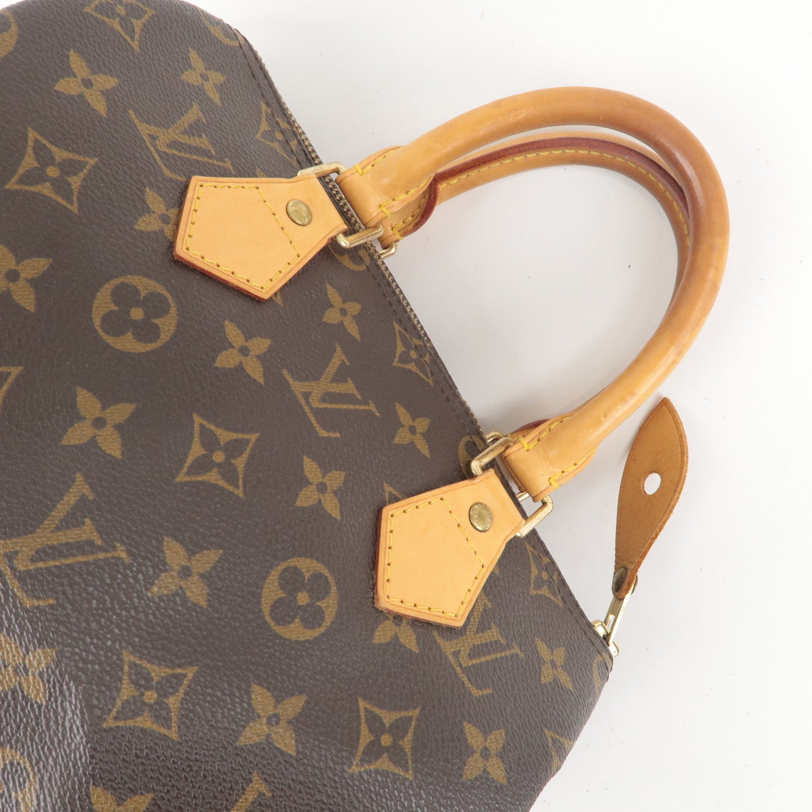 Louis Vuitton Monogram Speedy 25 Hand Bag Boston Bag M41528