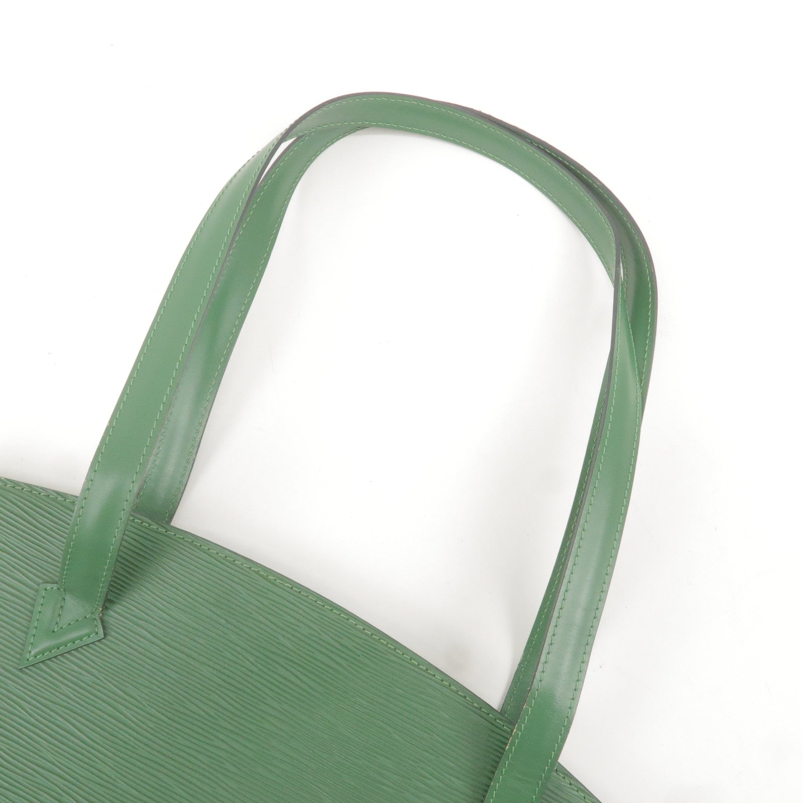 Louis Vuitton Epi Saint Jacques Shoulder Bag Borneo Green M52334