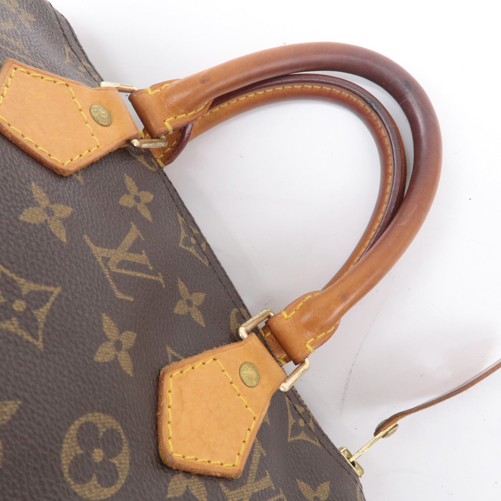 Louis Vuitton Monogram Speedy 25 Hand Bag Boston Bag M41528