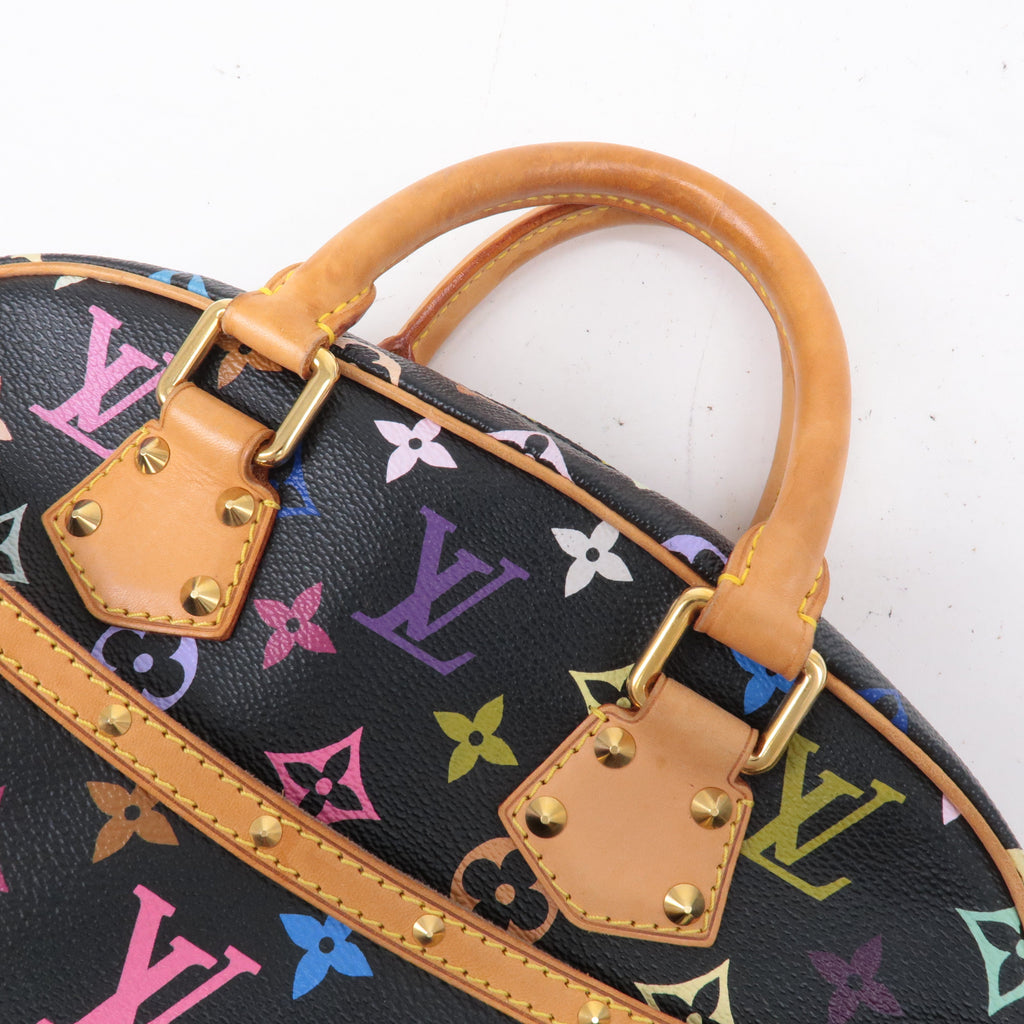 Louis Vuitton Monogram Multi Color Trouville Hand Bag M92662