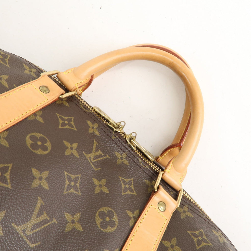 Louis Vuitton Monogram Keep All 60 Boston Bag Brown M41422