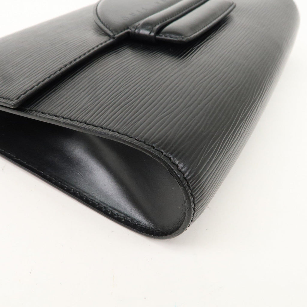 Louis Vuitton Epi Chaillot Clutch Bag Black M52542