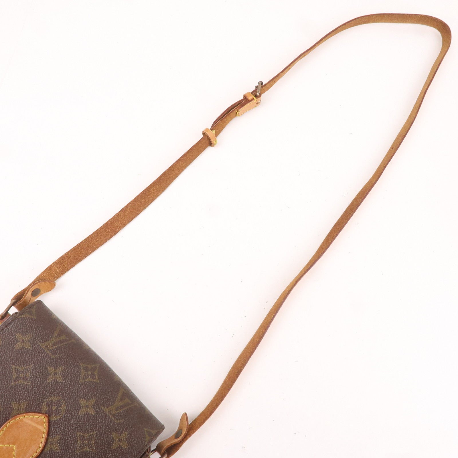Louis Vuitton Monogram Mini Cartouchiere Shoulder Bag M51254
