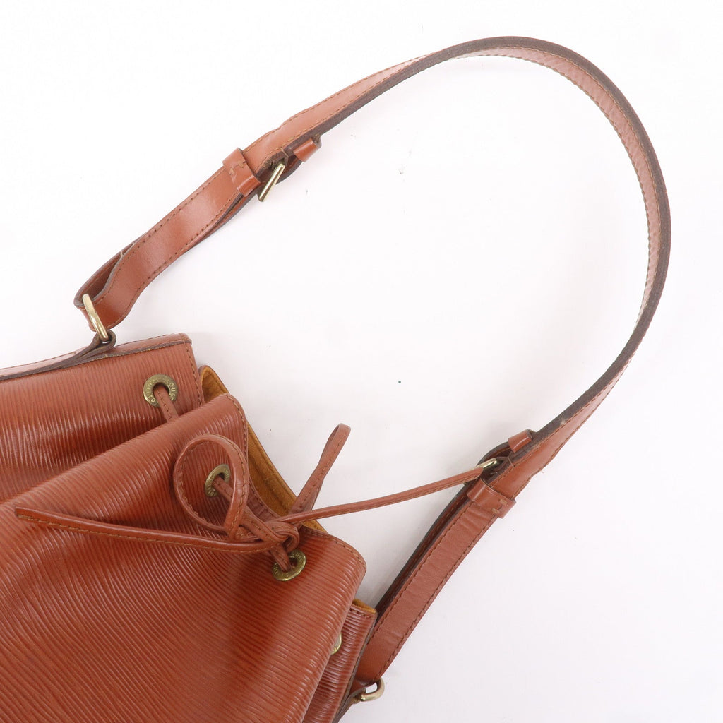 Louis Vuitton Epi Petit Noe Shoulder Bag Kenya Brown M44103
