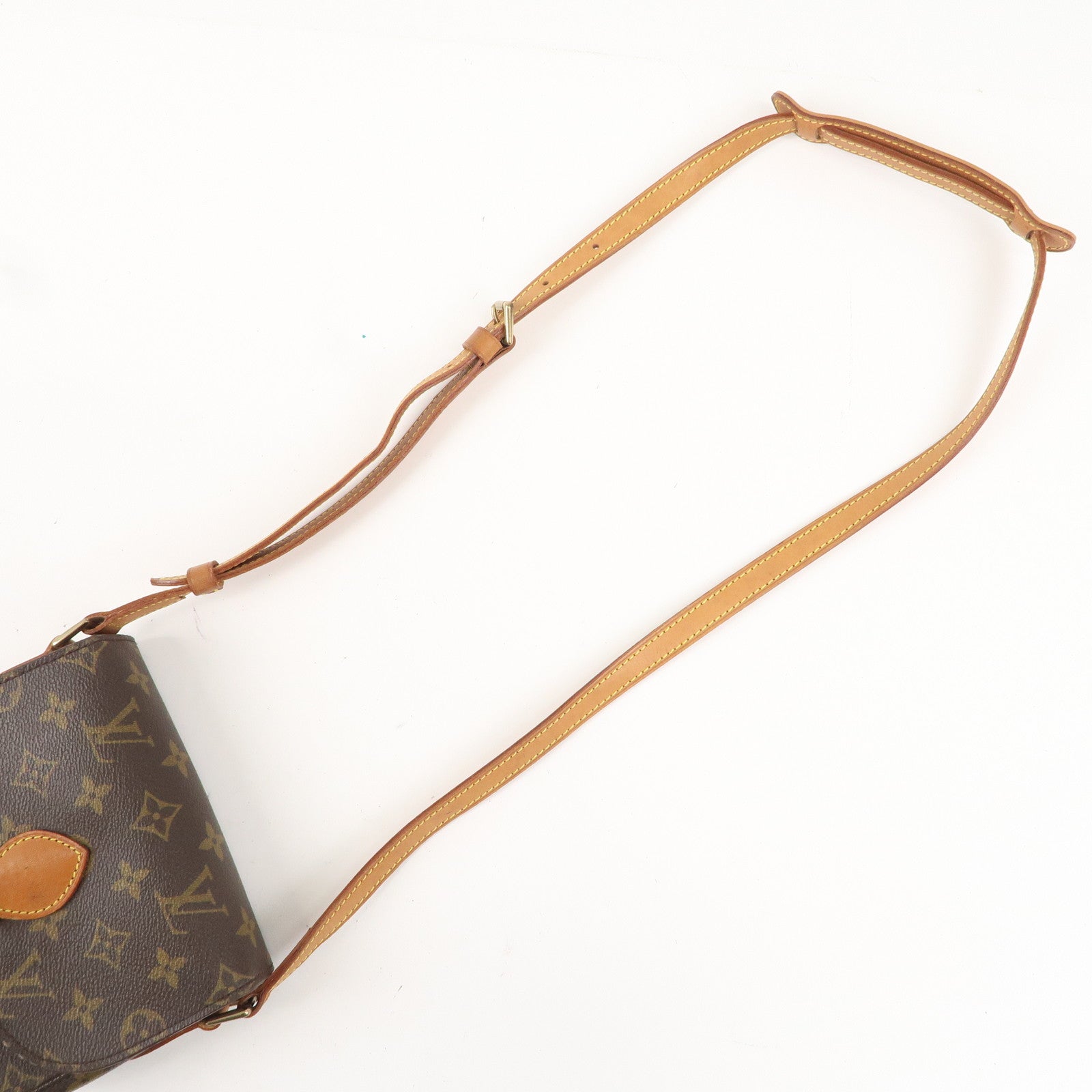Louis Vuitton Monogram Mini Saint Cloud Shoulder Bag M51244