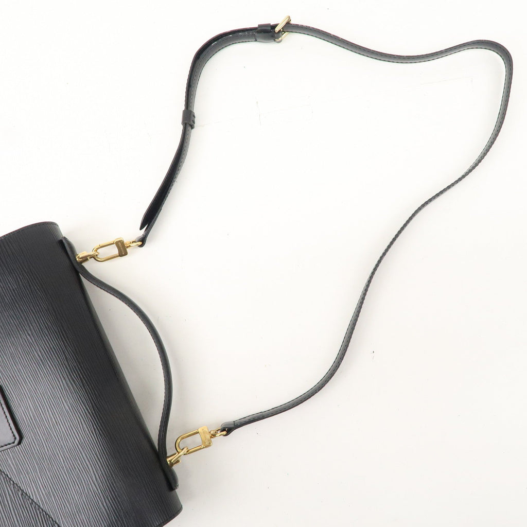 Louis Vuitton Epi Monceau Hand Bag Black Noir M52792