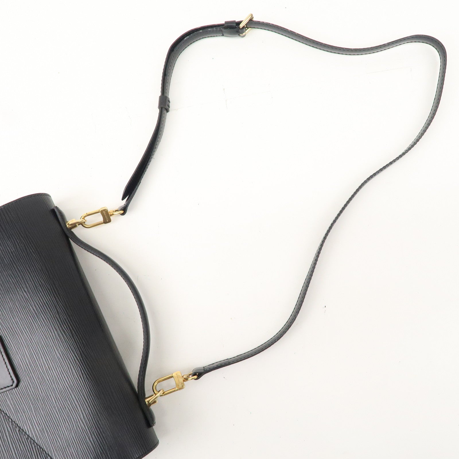Louis Vuitton Epi Monceau Hand Bag Black Noir M52792