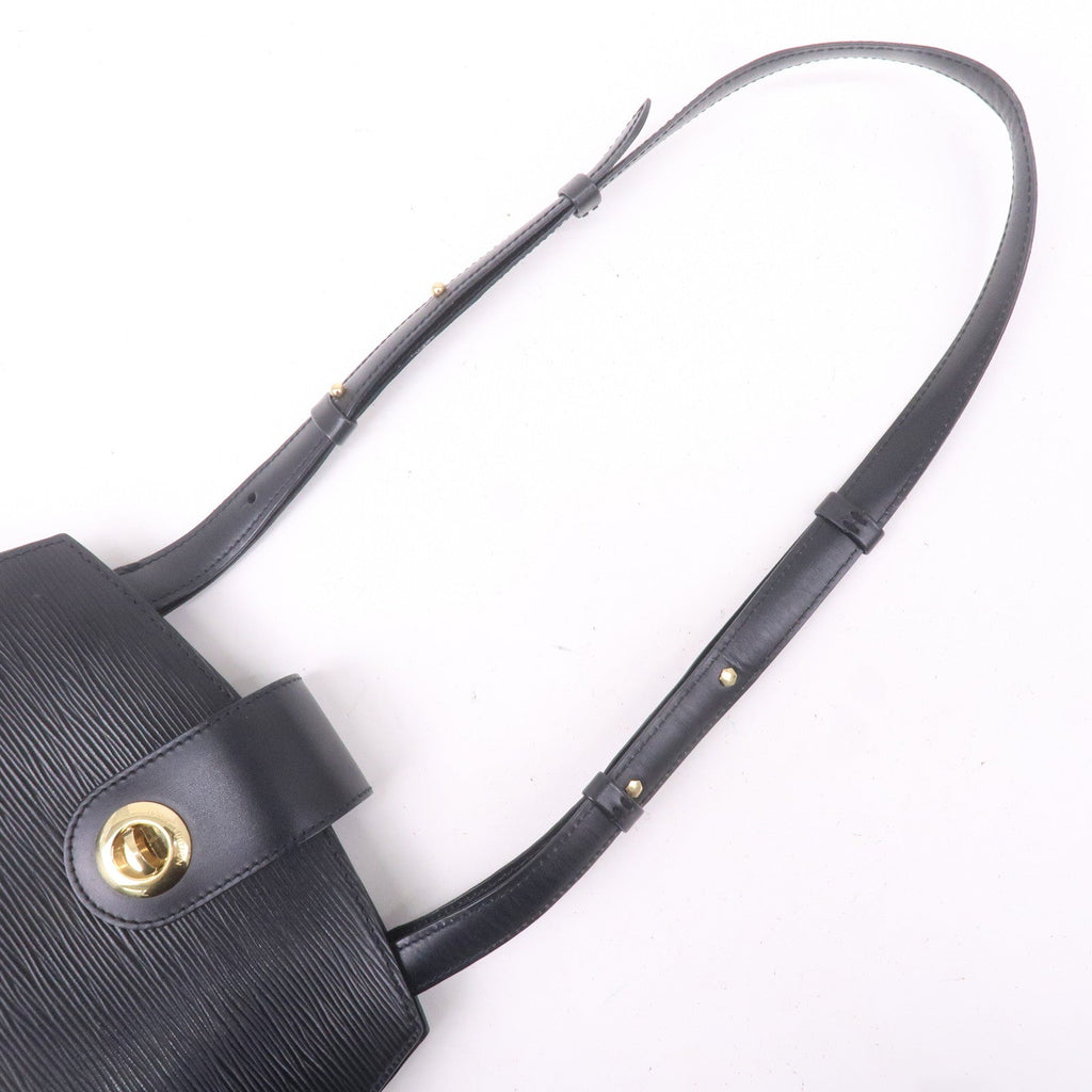 Louis Vuitton Epi Cluny Shoulder Bag Black Noir M52252