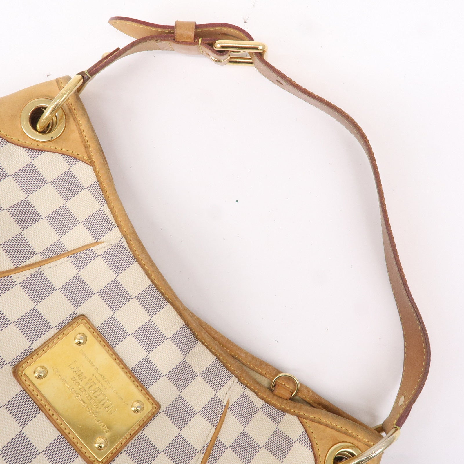 Louis Vuitton Damier Azur Galliera PM Shoulder Bag N55215