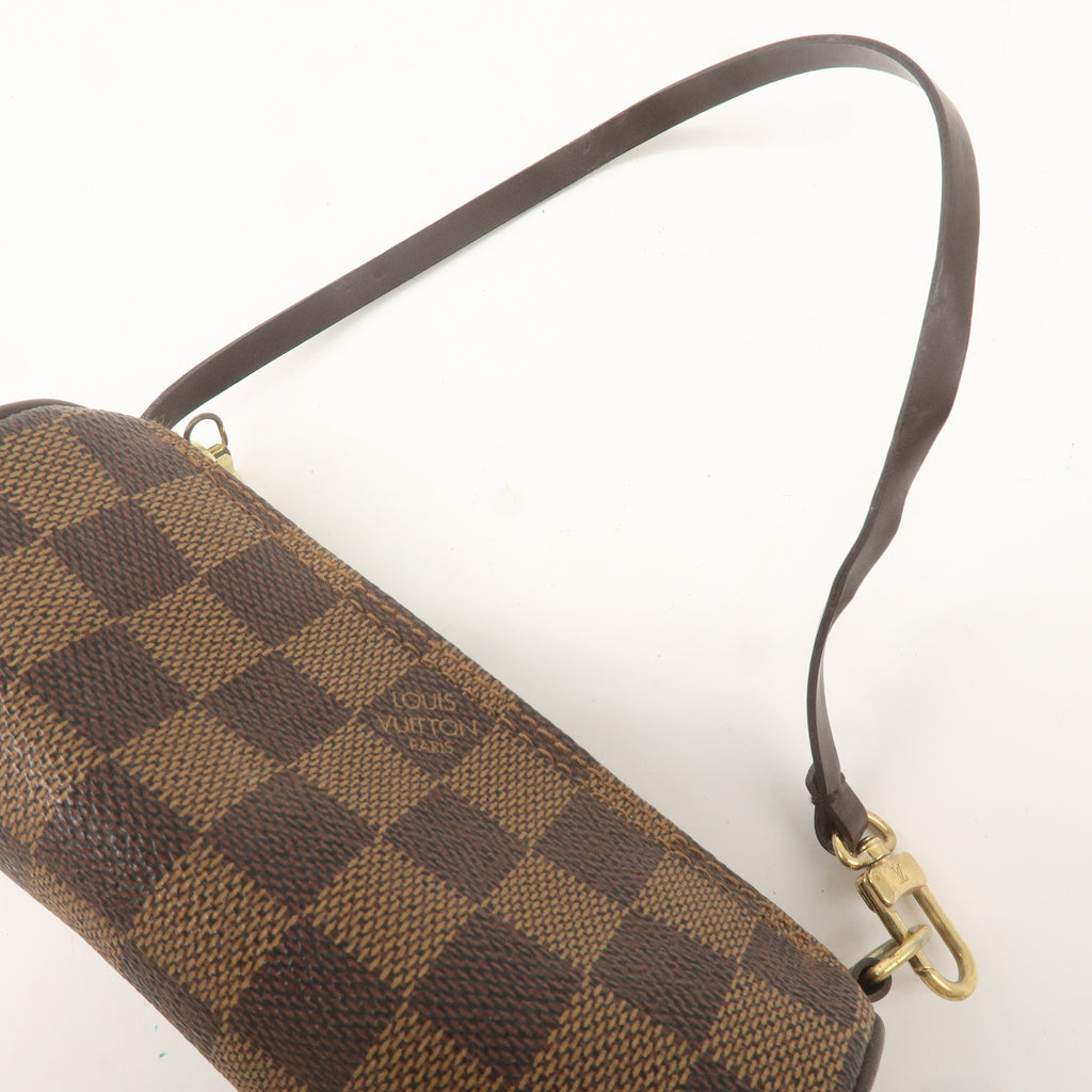 Louis Vuitton Damier Mini Pouch for Papillon Bag Brown