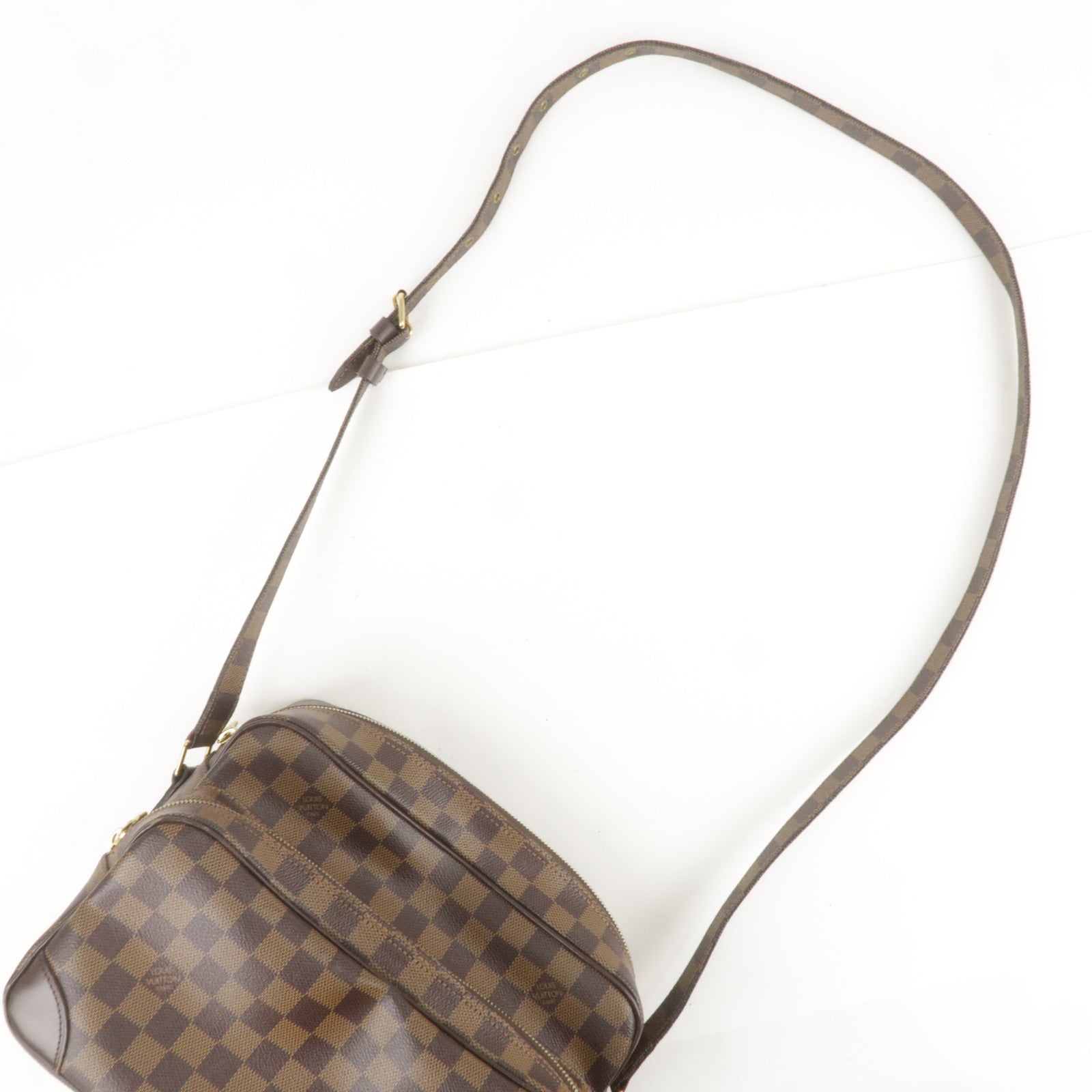 Louis Vuitton Damier Nile Special Order Shoulder Bag Brown N48062