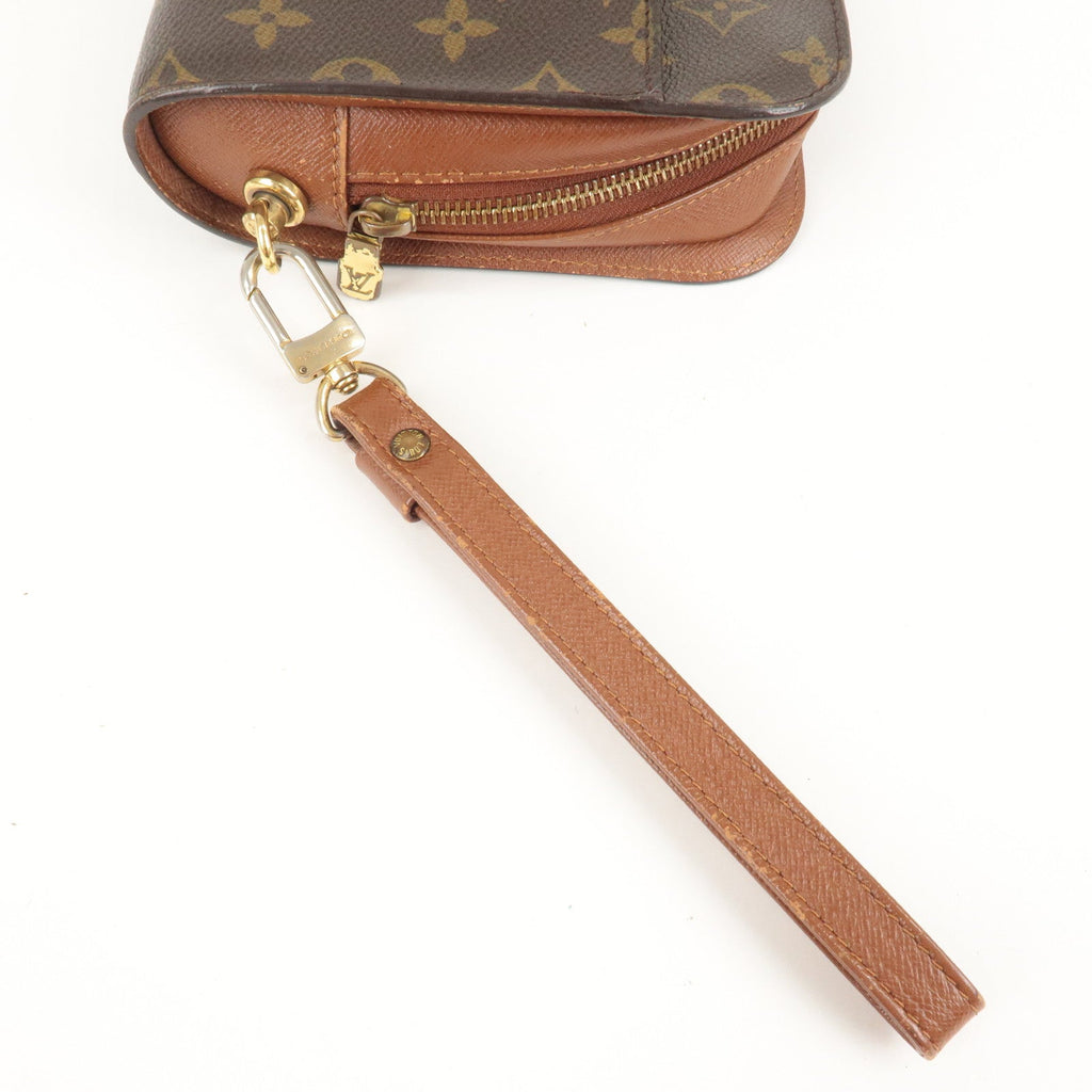 Louis Vuitton Monogram Orsay Clutch Bag Pouch Brown M51790