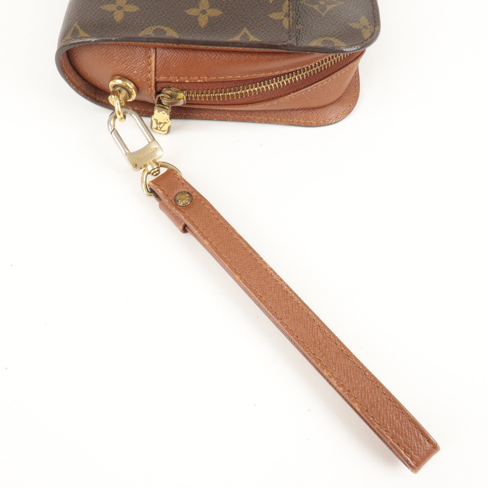 Louis Vuitton Monogram Orsay Clutch Bag Pouch Brown M51790