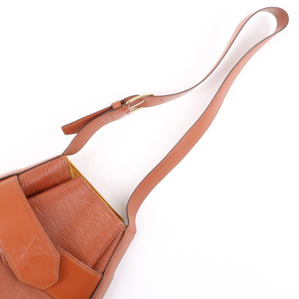 Louis Vuitton Epi Sac D'epaule GM Bucket Bag Kenya Brown M80193