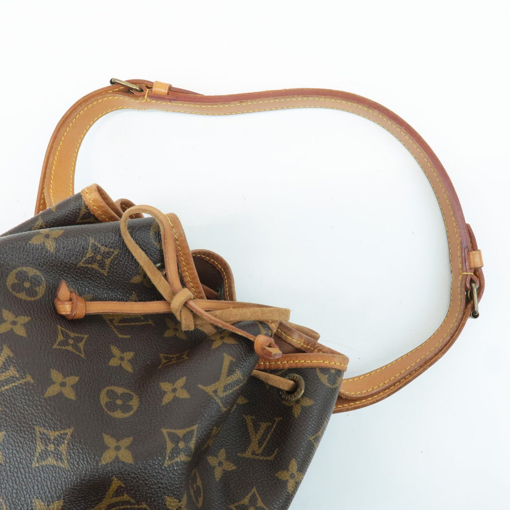Louis Vuitton Monogram Noe Shoulder Bag Hand Bag Brown M42224