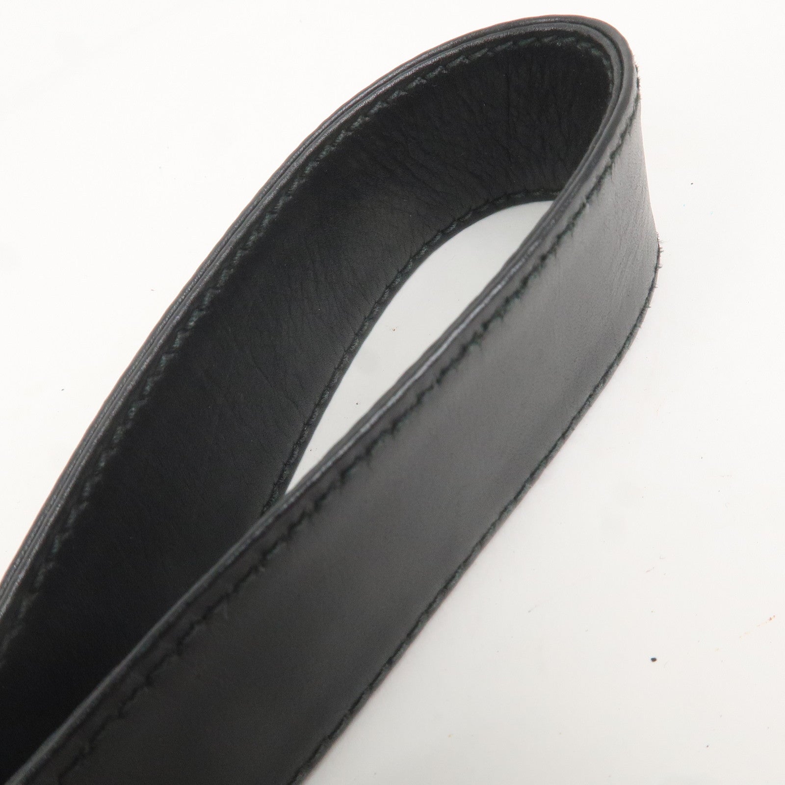 GUCCI Bamboo Suede Leather 2WAY Bag Black 001.1014.1577