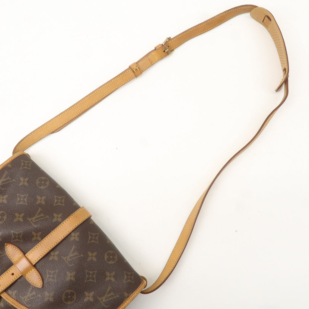 Louis Vuitton Monogram Saumur 30 Shoulder Bag Brown M42256