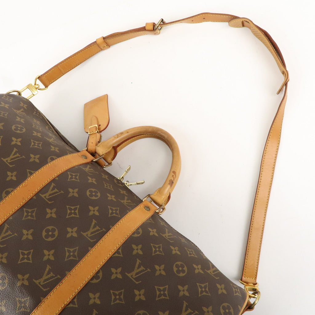 Louis Vuitton Monogram Keep All Bandouliere 50 Boston Bag M41416