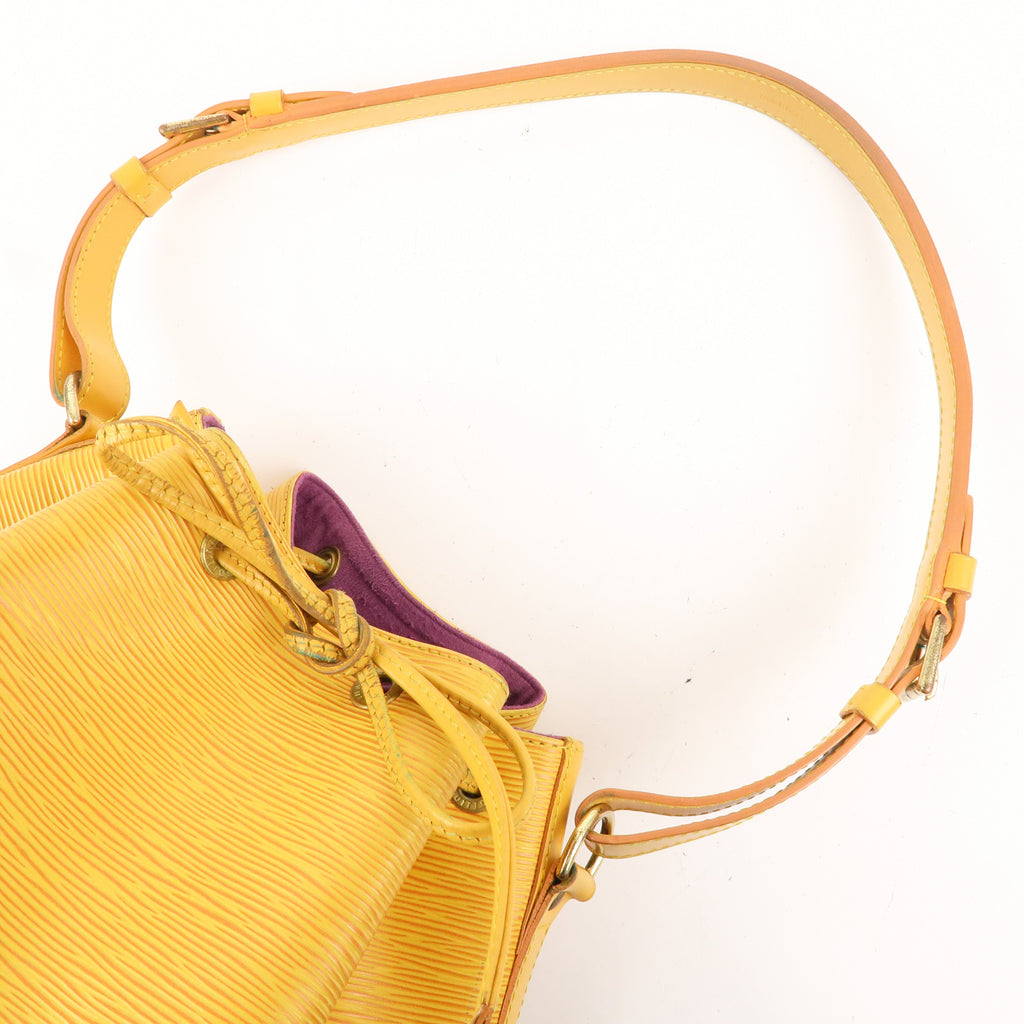 Louis Vuitton Epi Petit Noe Shoulder Bag Tassili Yellow M44109