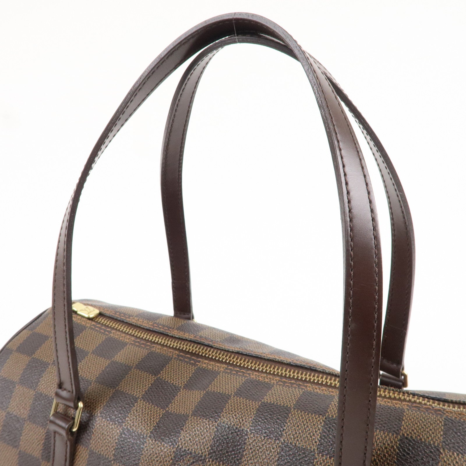 Louis Vuitton Damier Papillon 30 Hand Bag & Pouch Brown N51303