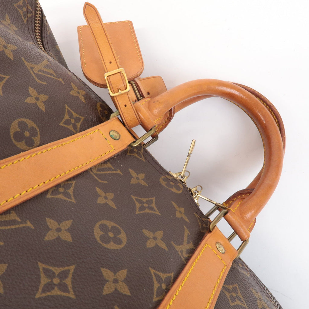 Louis Vuitton Monogram Keep All 45 Boston Bag Brown M41428