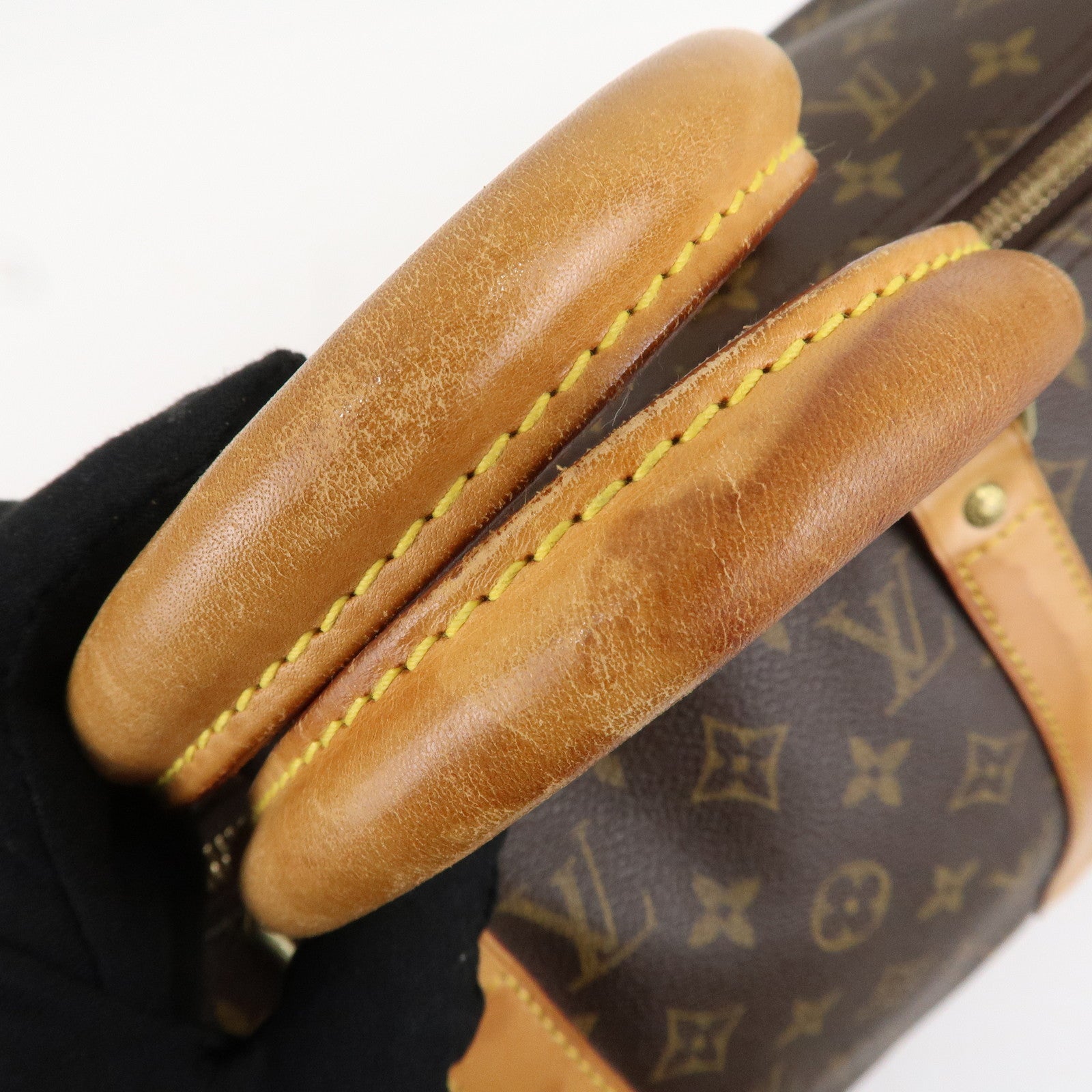 Louis Vuitton Monogram Keep All 50 Bag Brown M41426