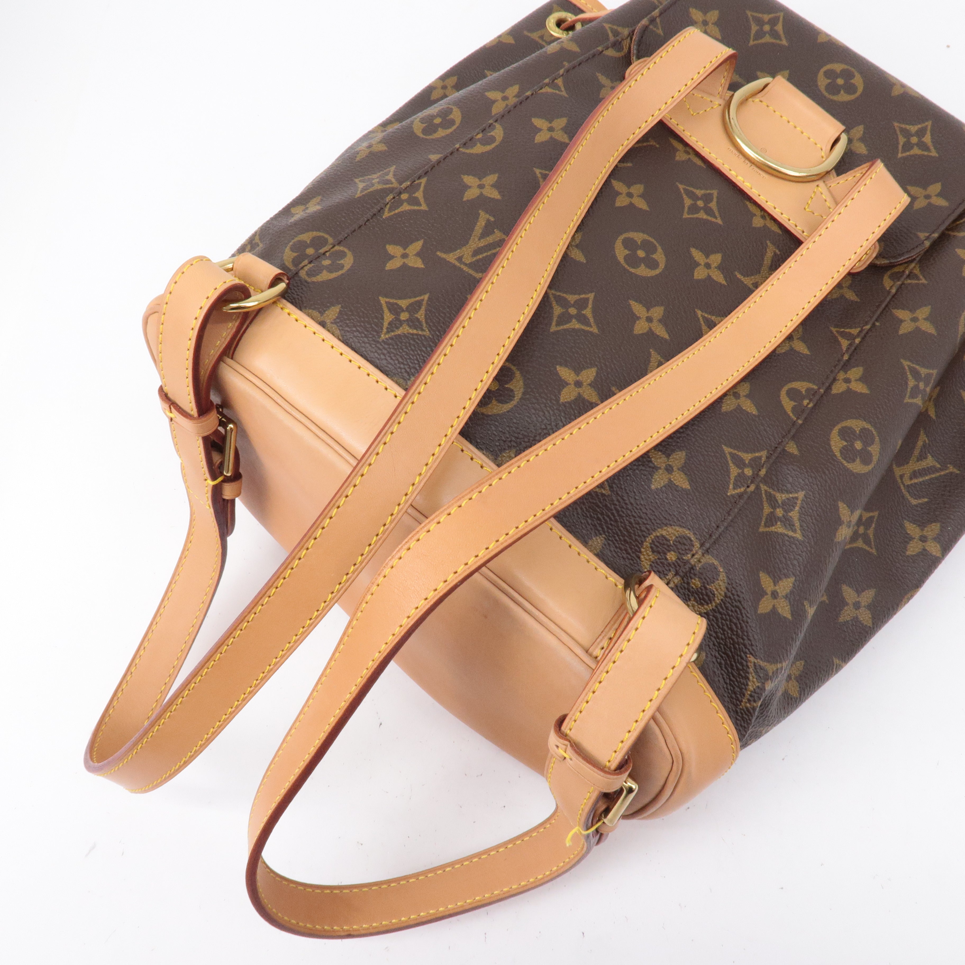 Louis Vuitton Monogram Montsouris MM Back Pack Bag M51136