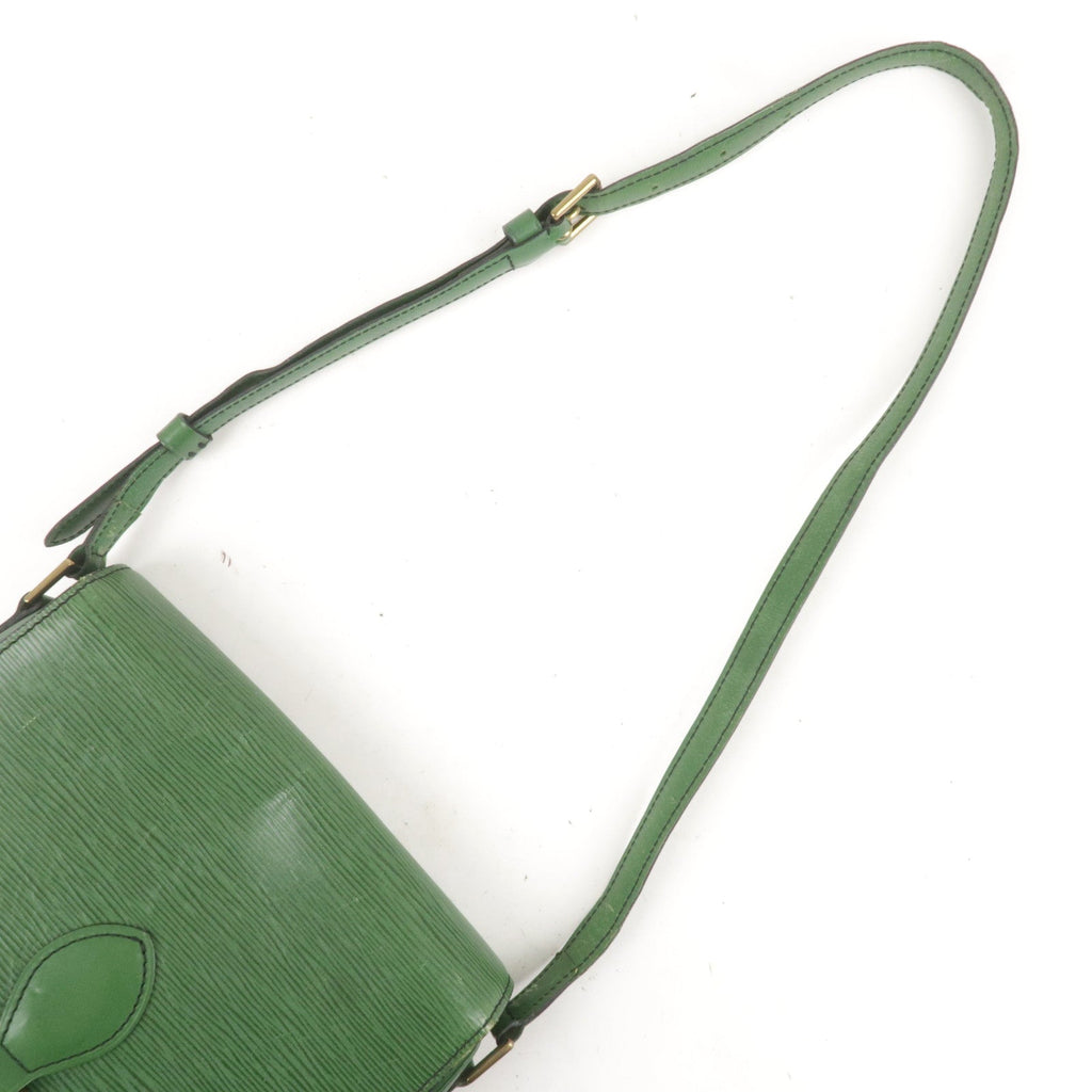 Louis Vuitton Epi Saint Cloud Shoulder Bag Borneo Green M52194