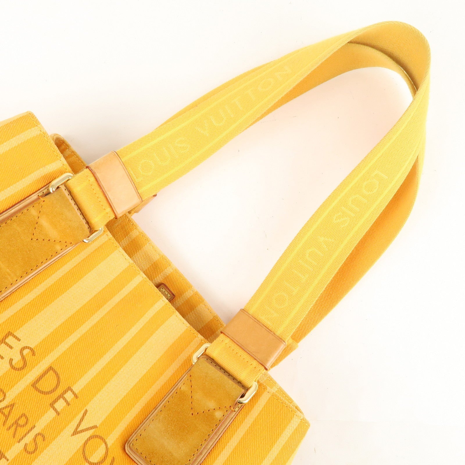 Louis Vuitton Plein Soleil Cabas PM Tote Bag Jaune Passion M94145