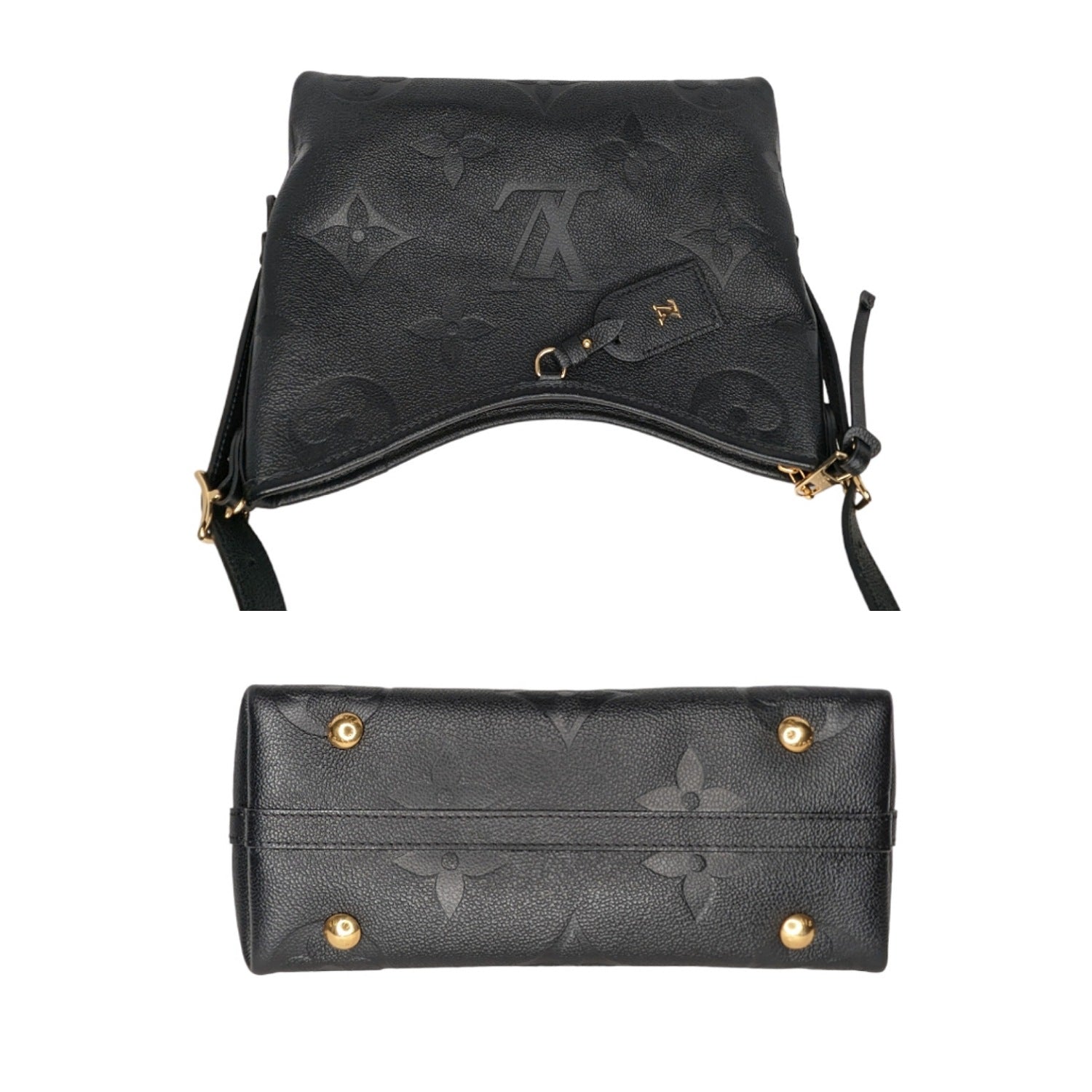 Louis Vuitton Monogram Empreinte Leather CarryAll PM Hobo