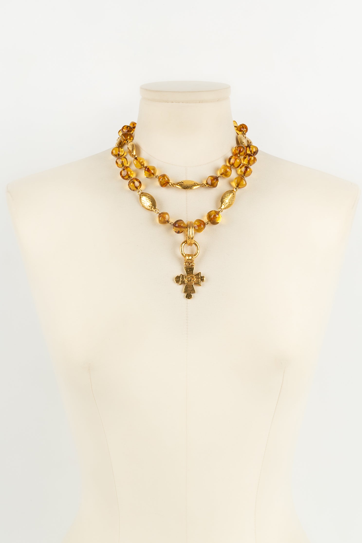 Collier "Poissons" Chanel
