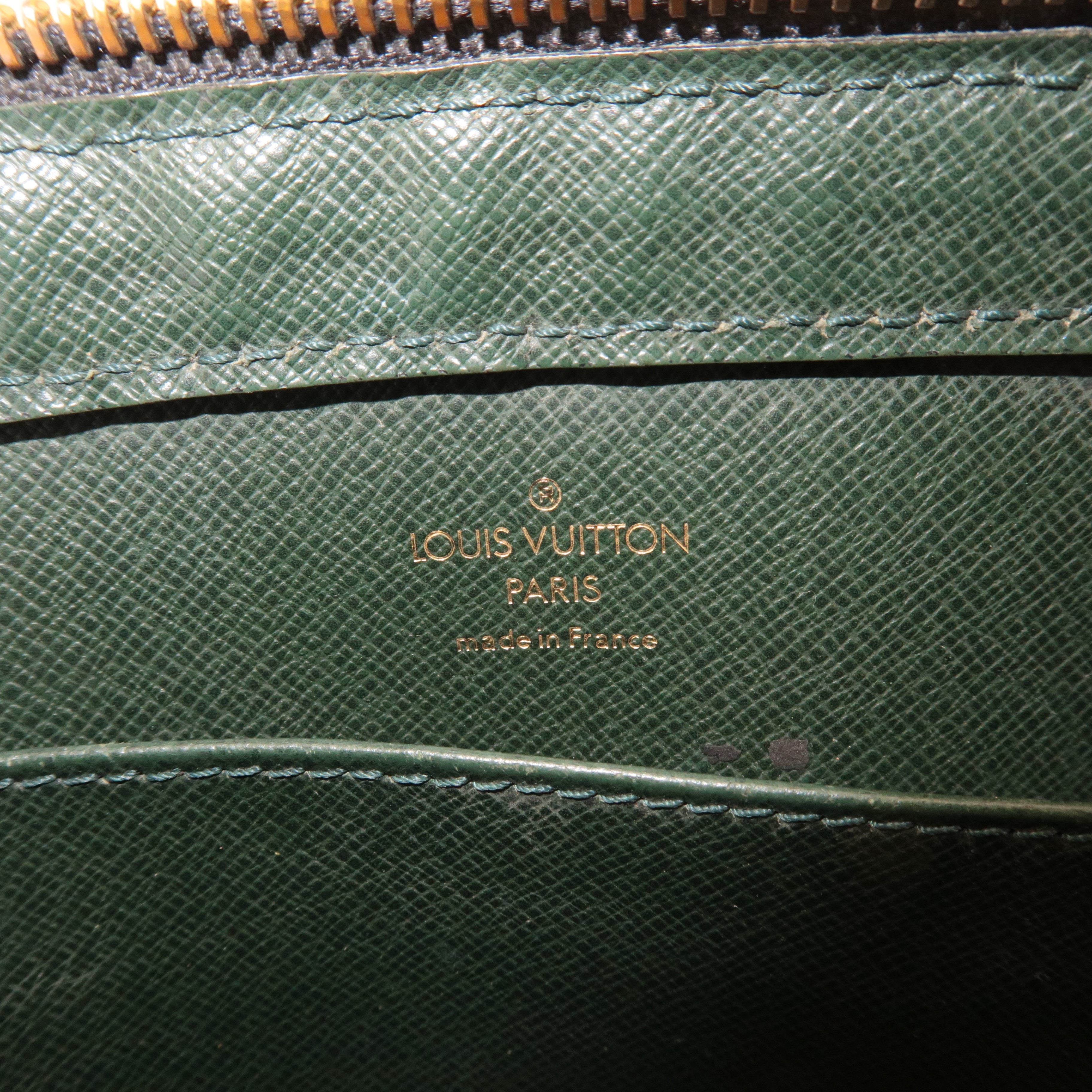 Louis Vuitton Set of 3 Taiga Baikal Clutch Bag Pouch Epicea M30184