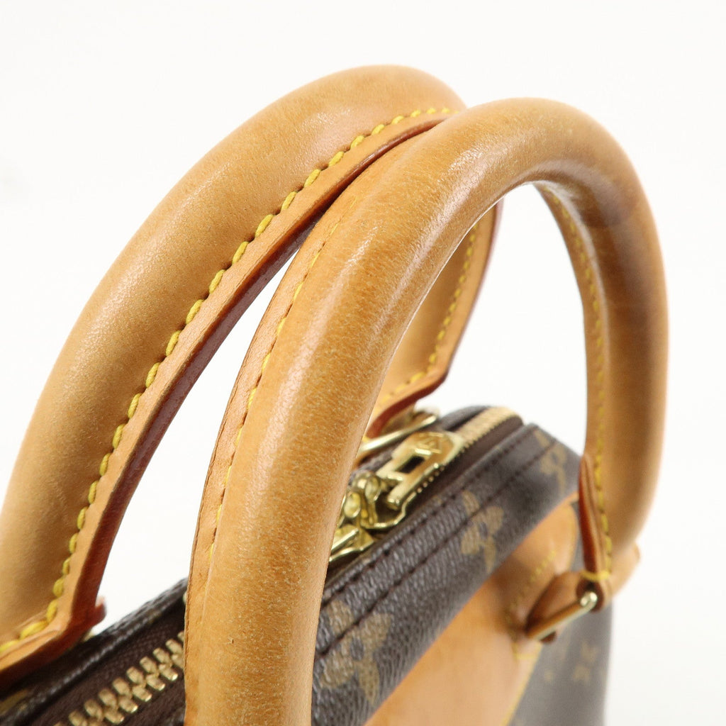 Louis Vuitton Monogram Trouville Hand Bag Brown M42228