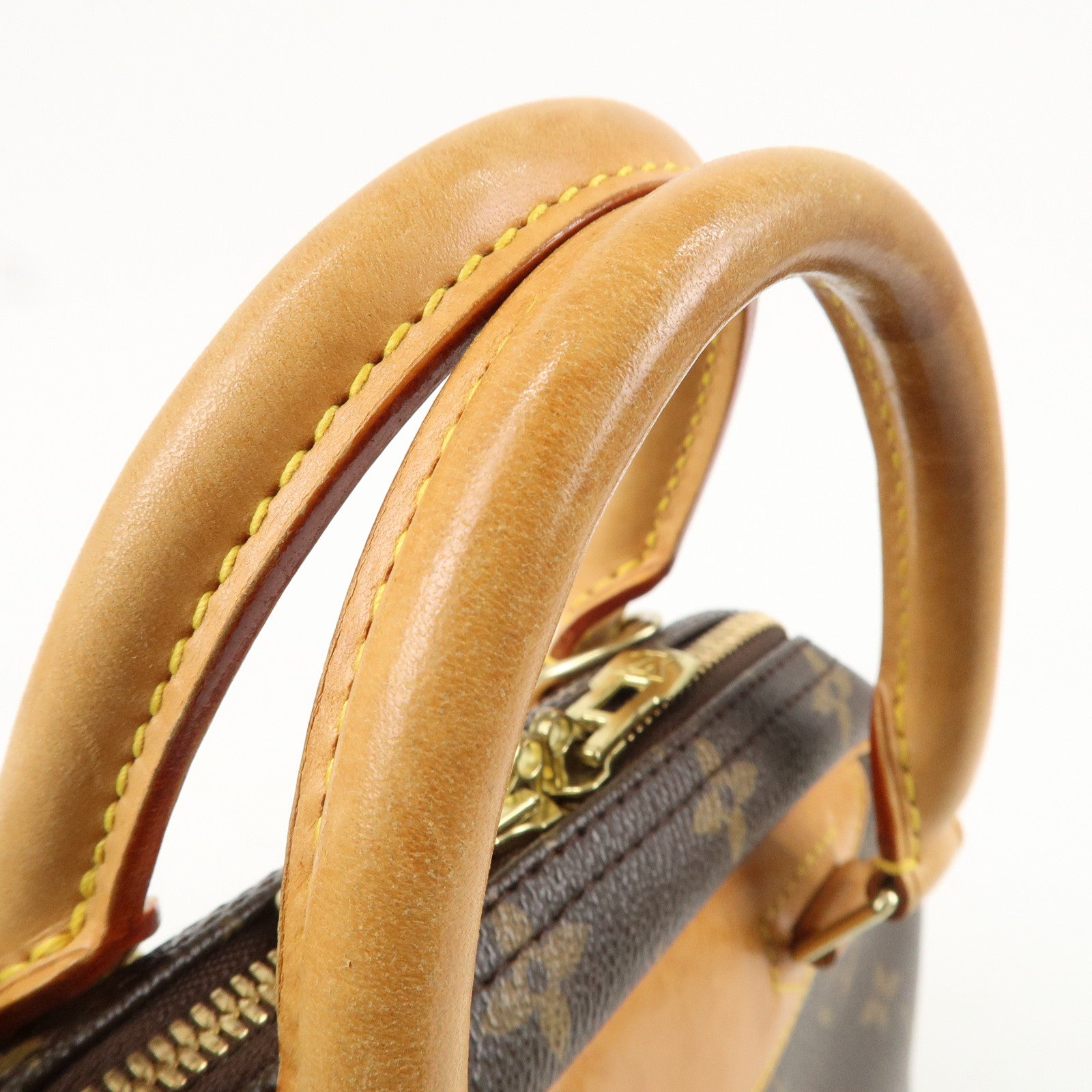 Louis Vuitton Monogram Trouville Hand Bag Brown M42228