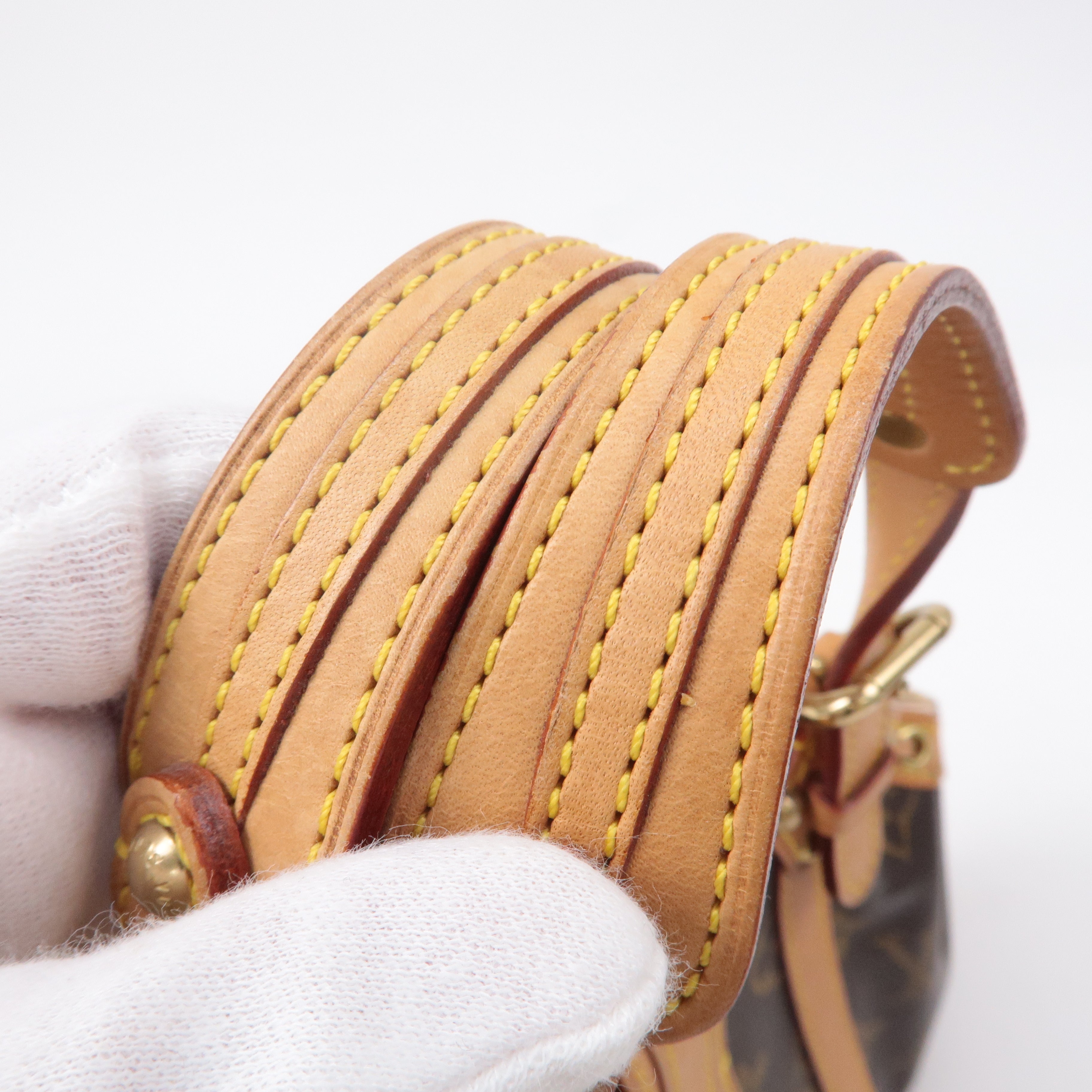 Louis Vuitton Monogram Theda PM Hand Bag Purse M92399