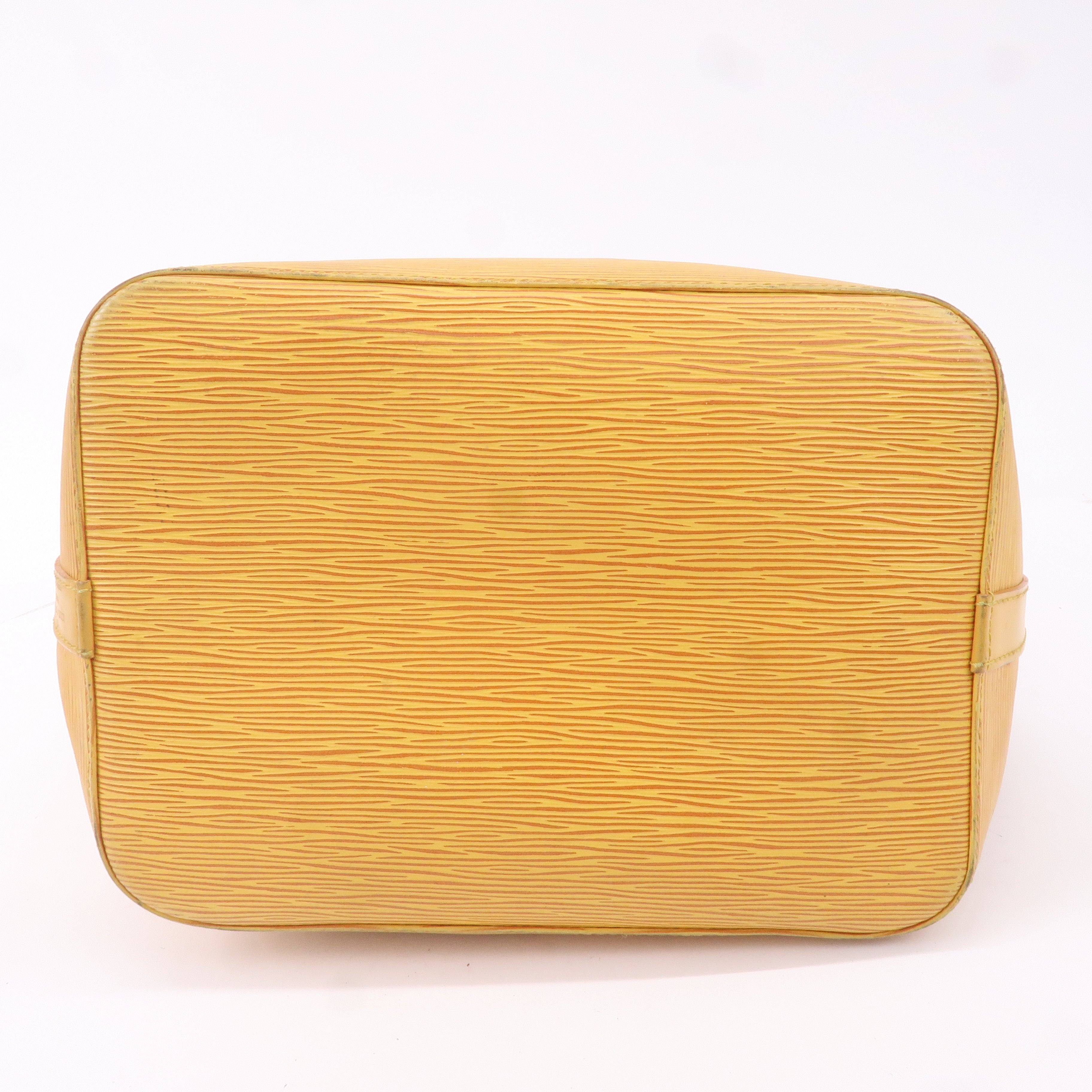 AuthenticLouis Vuitton Epi Petit Noe Shoulder Bag Tassili Yellow M44109