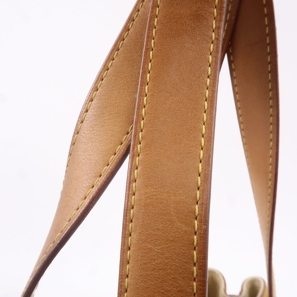 Louis Vuitton Damier Azur Hampstead PM Hand Bag Ivory N51207