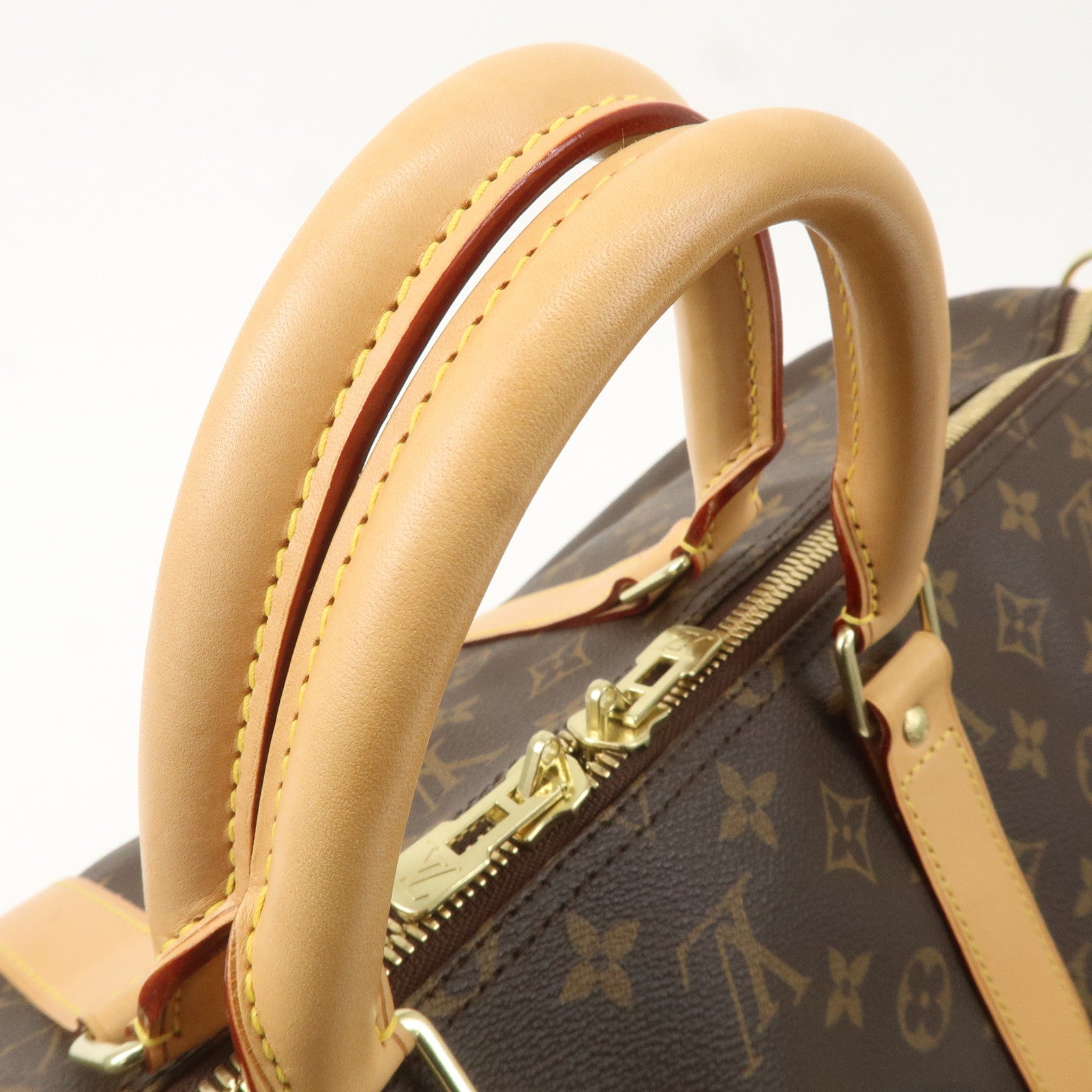 Louis Vuitton Monogram Keep All Bandouliere 55 Boston Bag M41414