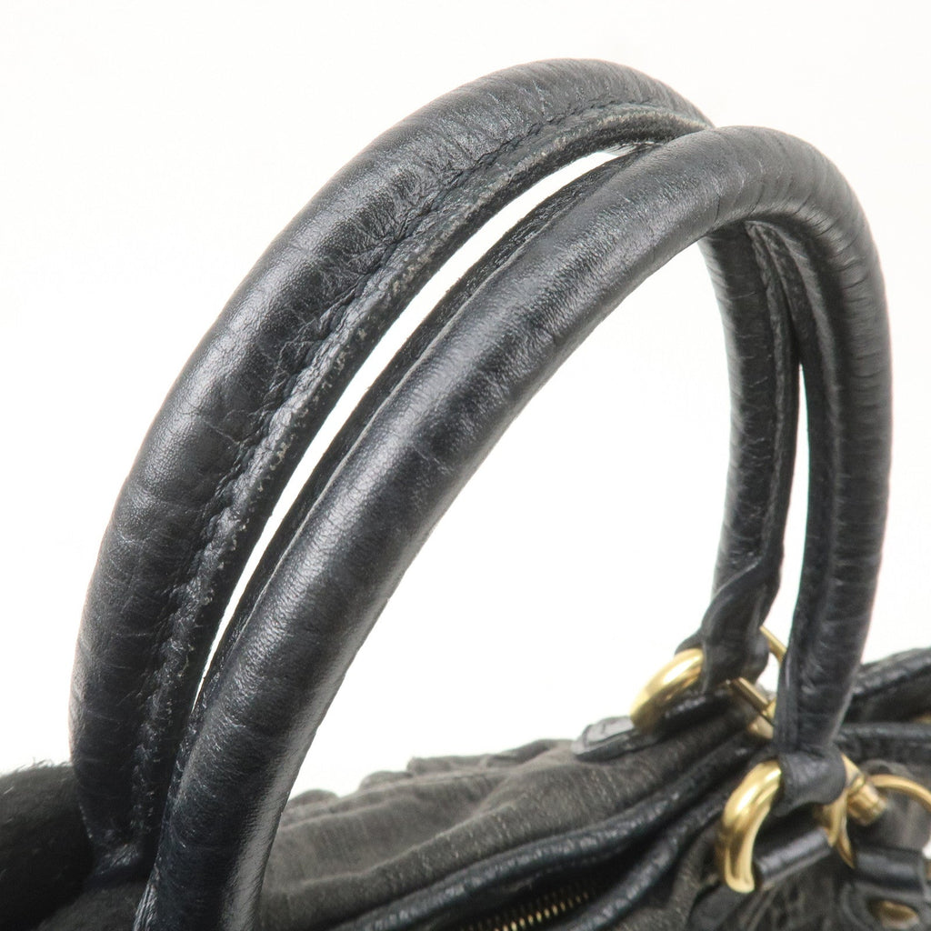Louis Vuitton Monogram Denim Neo Cabby GM Shoulder Bag Noir M95352